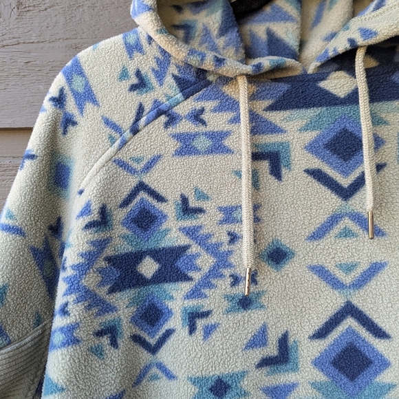 Colosseum Outdoors Tribal Aztec Fleece Hoodie Size XL - Picture 2 of 8